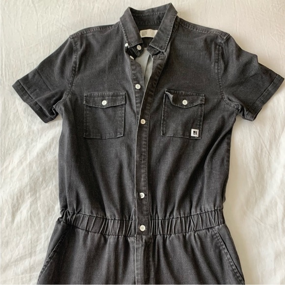 Standard Issue NYC Grey Short-Sleeved Jumpsuit Boiler suit Coverall - Picture 8 of 8